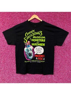 Rob Zombie Captain Spaulding's Museum of Monsters and MadmenT-Shirt XL